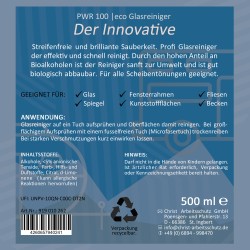 Pwr 100 ECO GLASREINIGER