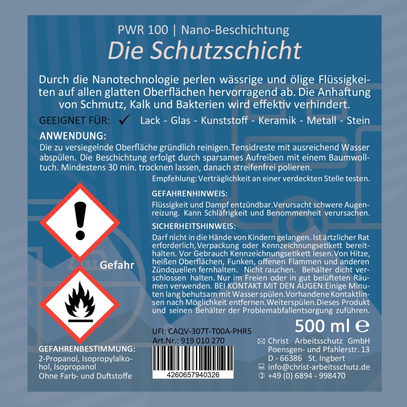 Pwr100 Caravan-VERSIEGELUNG